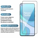 Tempered Glass for Oneplus 8t / Oneplus 9 Edge to Edge , Pack of 1 - Image 2