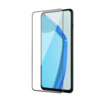 Tempered Glass for Oneplus 9R (Black) Edge to Edge, Pack of 1