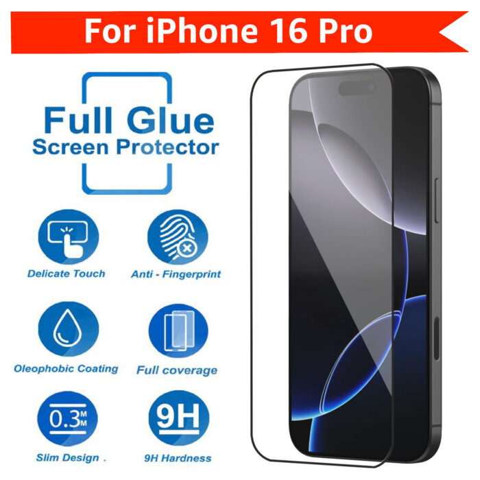 Tempered Glass for Apple iPhone 16 Pro Max, Pack of 1 - Image 4