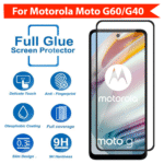 Tempered Glass for Motorola Moto G60 / Motorola Moto G40 Fusion (Black) Edge to Edge , Pack of 1 - Image 4