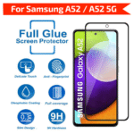 Tempered Glass for Samsung Galaxy A52 / Samsung Galaxy A52s (Black) Edge to Edge , Pack of 1 - Image 4