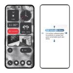 Tempered Glass for Nothing Phone 2 (Black) Edge to Edge , Pack of 1 - Image 5