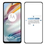 Tempered Glass for Motorola Moto G60 / Motorola Moto G40 Fusion (Black) Edge to Edge , Pack of 1 - Image 5