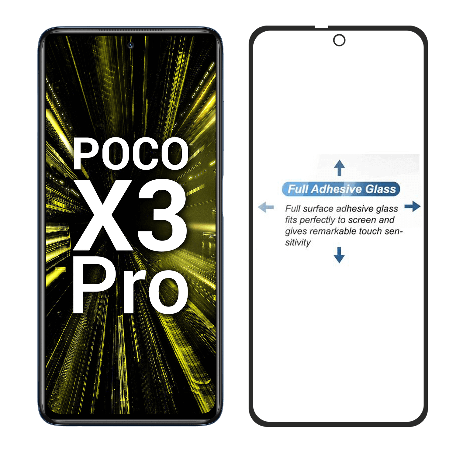 HOT Glass Screen Poco X3 Screen Protector Glass Screen Poco