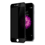 POPIO Privacy Tempered Glass for iPhone 6 , iPhone 6S (Black) , Pack of 1