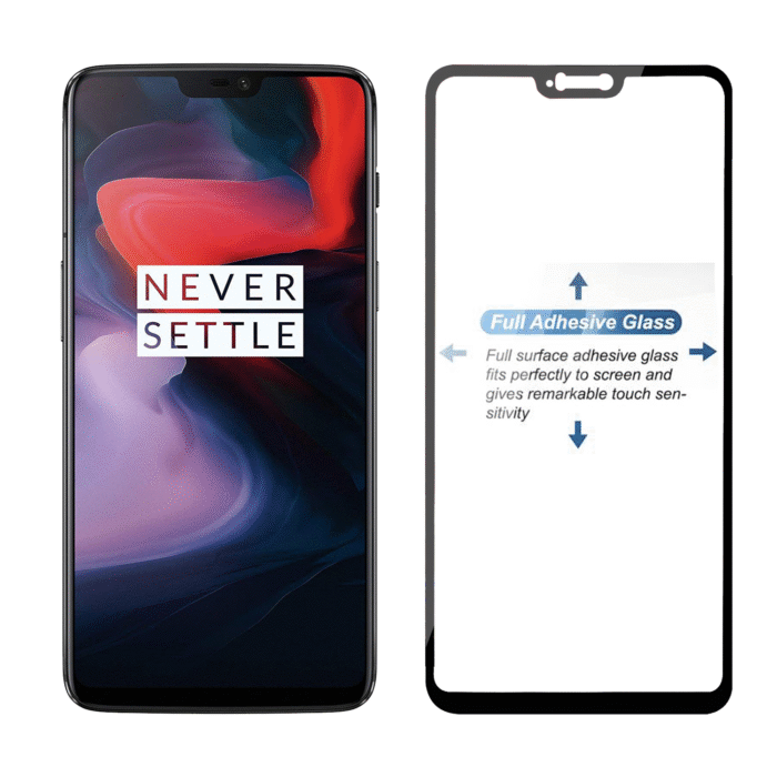 Tempered Glass for Oneplus 6 (Black) Edge to Edge, Pack of 1 - Image 5