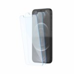 Tempered Glass for Apple iPhone 12 Pro Max (Transparent) Pack of 2