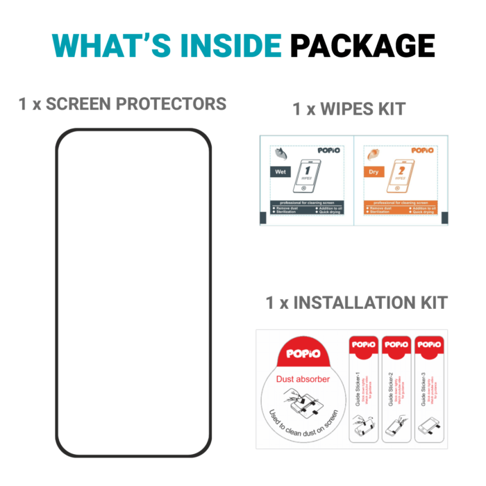 Tempered Glass for Apple iPhone 15 / iPhone 16, Pack of 1 - Image 2