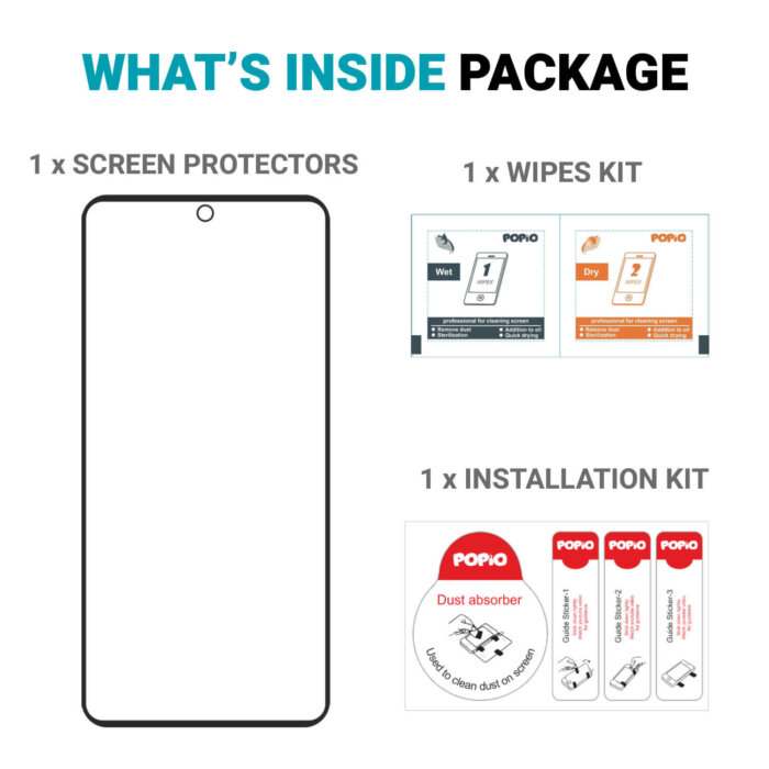 Tempered Glass for Samsung Galaxy S23 FE 5G (Black) Edge to Edge, Pack of 1 - Image 2