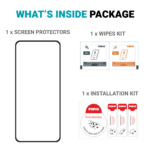 Tempered Glass for OnePlus 9RT 5G (Black) , Edge to Edge , Pack of 1 - Image 6