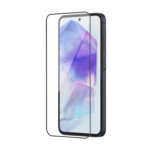 Tempered Glass for Samsung Galaxy A35 / A55 (Black) Edge to Edge , Pack of 1