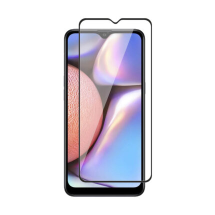 Tempered Glass for Samsung Galaxy A10S (Black) Edge to Edge , Pack of 1