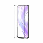 Tempered Glass for Xiaomi Mi 11 Lite , Xiaomi Mi 11 Lite 5G , Xiaomi 11 Lite 5G NE(Black) , Edge to Edge , Pack of 1