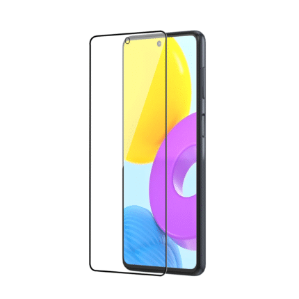 Tempered Glass for Samsung Galaxy M52 5G / Samsung Galaxy M53 (Black) Edge to Edge , Pack of 1