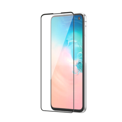 Tempered Glass for Samsung Galaxy S10e (Black) Edge to Edge , Pack of 1