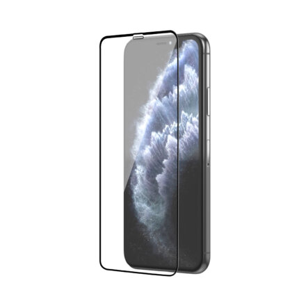 Tempered Glass for Apple iPhone X , iPhone XS , iPhone 11 Pro (Black) Edge to Edge, Pack of 1