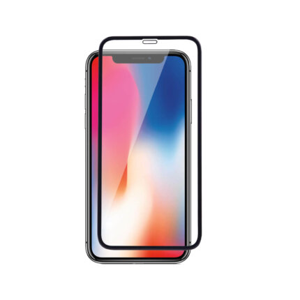 Tempered Glass for Apple iPhone X , iPhone XS , iPhone 11 Pro (Black) Edge to Edge, Pack of 1