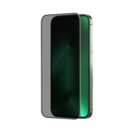 POPIO Privacy Tempered Glass for iPhone 13 Pro Max , iPhone 14 Plus (Black) , Pack of 1