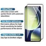 Tempered Glass for OnePlus Nord CE 3 Lite (Black) Edge to Edge , Pack of 1 - Image 3