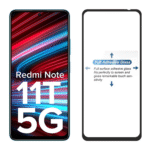 Tempered Glass for Redmi Note 11T 5G / Xiaomi Poco M4 Pro 5G (Black) Edge to Edge , Pack of 1 - Image 4