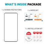 Tempered Glass for Google Pixel 8A (Black) Edge to Edge , Pack of 1 - Image 6