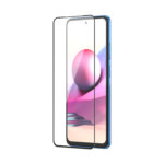 Tempered Glass for Xiaomi Redmi Note 10 / Redmi Note 10s (Black) Edge to Edge , Pack of 1