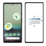 Tempered Glass for Google Pixel 6A (Black) Edge to Edge , Pack of 1 - Image 4