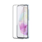 Tempered Glass for Samsung Galaxy S24 FE 5G / A36 /A56 /M56 (Black) Edge to Edge, Pack of 1