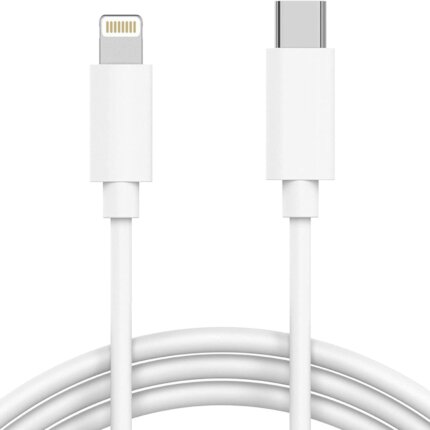 POPIO Type-C to Lightning Cable | 1 Meter | Fast Charging & Data Sync | PD 20W Compatible | iPhone/iPad/AirPods Charger Cable