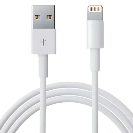 POPIO USB to Lightning Cable | 1 Meter | Fast Charging & Data Sync | iPhone/iPad/AirPods Compatible | Durable PVC Cable