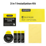 POPIO 3-in-1 Screen Cleaning & Installation Kit