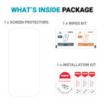 Xtreme Series Tempered Glass for iPhone 15 Plus / 16 Plus (Transparent) , Pack of 1 , Not edge to edge - Image 6
