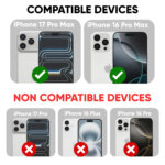 Xtreme Series Tempered Glass for iPhone 16 Pro Max / 17 Pro Max (Transparent) , Pack of 1 , Not edge to edge - Image 6