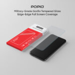 Xtreme Series Tempered Glass for Apple iPhone 13 / 13 Pro / 14 /16E (Transparent) , Pack of 1 - Image 2