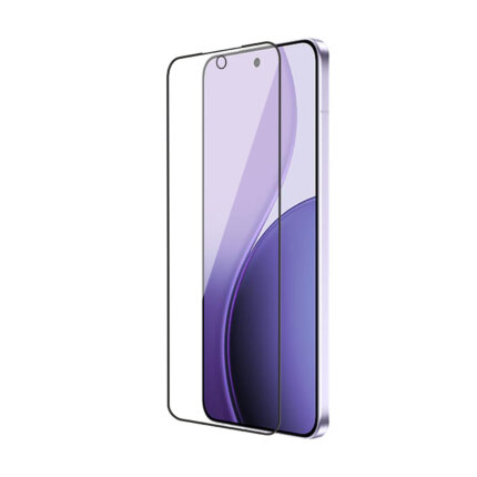 Tempered Glass for Oppo Reno 14 Pro (Black) Edge to Edge , Pack of 1