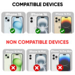 Xtreme Series Tempered Glass for iPhone 15 / iPhone 16 / iPhone 14 Pro (Transparent) , Pack of 1 - Image 6