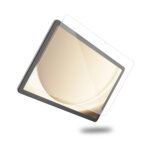 POPIO Militray Grade Tempered Glass Screen Protector for Samsung Galaxy Tab A9+, Tab A9 Plus - 1 Pack