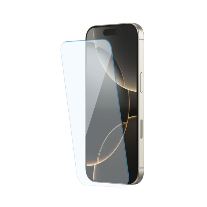 Xtreme Series Tempered Glass for iPhone 16 Pro / iPhone 17 / iPhone 17 Pro (Transparent) , Pack of 1 , Not edge to edge - Image 1