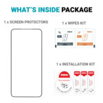 Tempered Glass for Oppo Reno 14 Pro (Black) Edge to Edge , Pack of 1 - Image 6