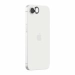 POPIO Camera Lens Protector For Compatible For iPhone 16E (Black), 1 Set, with Easy Installation Kit