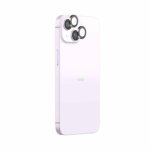 POPIO Camera Lens Protector For iPhone 14 / iPhone 14 Plus (Black), 1 Set, with Easy Installation Kit