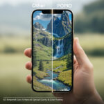 Xtreme Series 6D Tempered Glass for Apple iPhone 16 Pro / 17 / 17 Pro , Pack of 1 , Edge to Edge , Japan oil Coating, 3 Times Tempered Than Normal 6D Glass, Highest Transparency Ever - Image 6