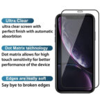 Xtreme Series 6D Tempered Glass for Apple iPhone XR / 11 , Pack of 1 , Edge to Edge , Japan oil Coating, 3 Times Tempered Than Normal 6D Glass, Highest Transparency Ever - Image 3