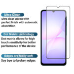 Tempered Glass for Samsung Galaxy A07 (Black) Edge to Edge, Pack of 1 - Image 3
