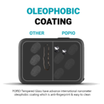 POPIO Military-Grade Gorilla Tempered Glass for DJI Osmo Action 4 Camera (Transparent) Edge To Edge Full Screen Coverage With Installation Kit, Complete Set Of 3 Glass - Image 2