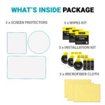 POPIO Military-Grade Gorilla Tempered Glass for DJI Osmo Action 5 Pro Camera (Transparent) Edge To Edge Full Screen Coverage With Installation Kit, Complete Set Of 3 Glass - Image 5