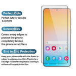 POPIO Military-Grade Gorilla Tempered Glass For Samsung Galaxy S26 / S26 Pro | 9H Hardness, Edge-to-Edge, Bubble-Free - Image 2