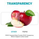 POPIO Military-Grade Gorilla Tempered Glass for Insta360 Ace Pro 2 | Screen & Lens Tempered Glass + PET Secondary Screen Guard | 3-Piece Set - Image 3