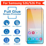 POPIO Military-Grade Gorilla Tempered Glass For Samsung Galaxy S26 / S26 Pro | 9H Hardness, Edge-to-Edge, Bubble-Free - Image 4
