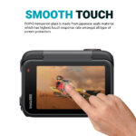 POPIO Military-Grade Gorilla Tempered Glass for Insta360 Ace Pro 2 | Screen & Lens Tempered Glass + PET Secondary Screen Guard | 3-Piece Set - Image 2